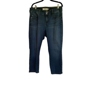 Torrid Denim Jegging Crop Women's Size 16 Medium Wash